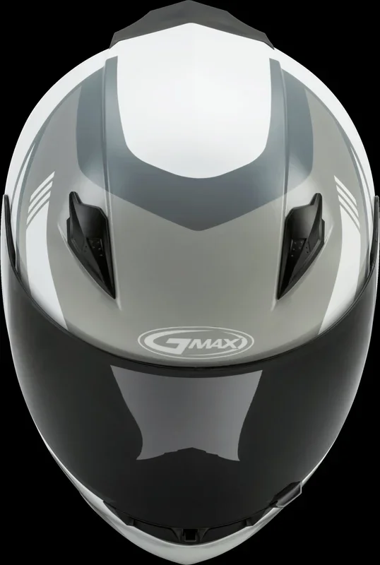 GMAX Ff-49 Full-Face Deflect Helmet White/Grey Xs
