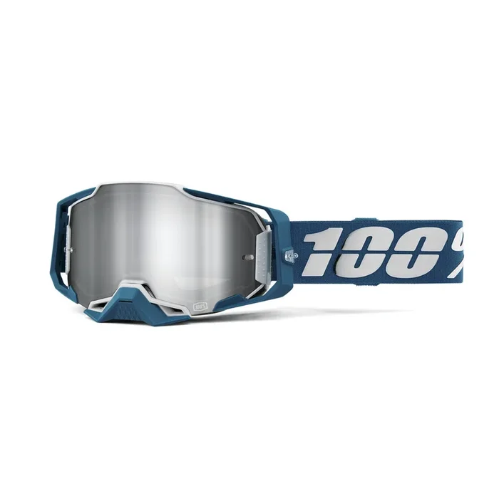 Goggles 100% Armega Albar – Mirror Silver Flash Lens