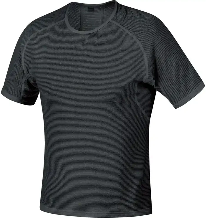 Gorewear Base Layer Shirt – Black Mens Medium