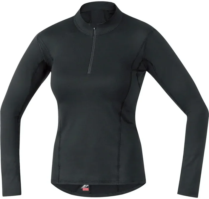 Gorewear Base Layer Thermo Turtleneck – Black Womens Large
