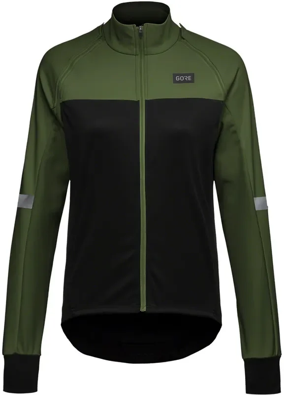 Gorewear Phantom Jacket – Black/Green Womens Small