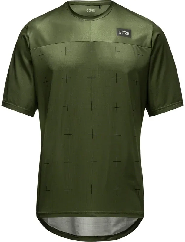 Gorewear Trail KPR Daily Jersey – Utility Green Mens X-Large
