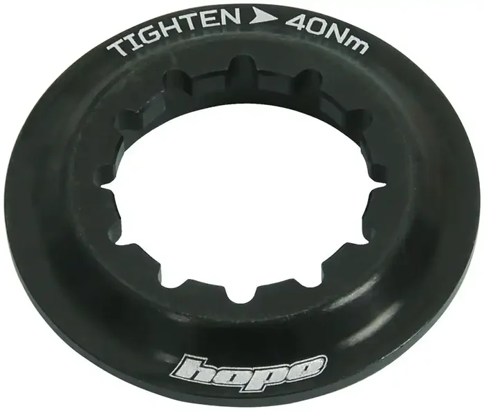 Hope Center Lock Disc Lockring – Black