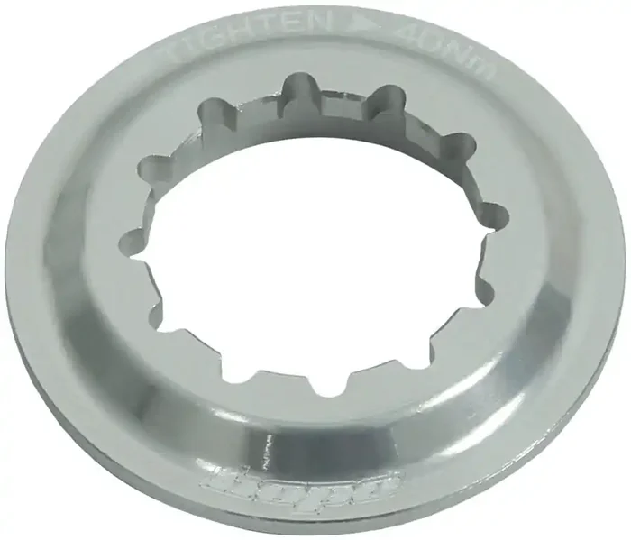 Hope Center Lock Disc Lockring – Silver