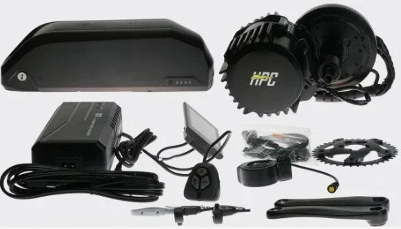 HPC 2000W Extreme Performance Mid Drive Conversion Kit (w/ Upgraded 48V 17.5AH Battery)