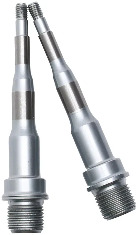HT Components Nano-S/Air-S Pedal Spindle – ANS10 Chromoly Silver