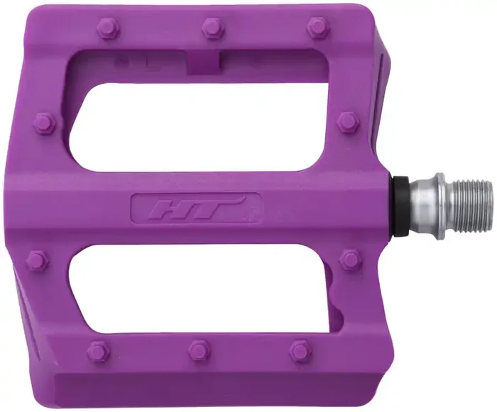 HT Components PA12 Pedals – Platform Composite 9/16″ Dark Purple