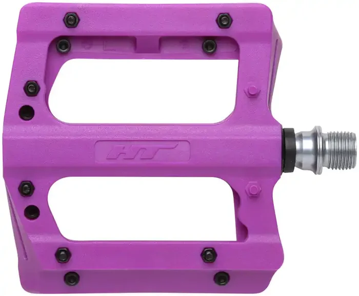 HT Components PA12A Pedals – Platform Composite 9/16″ Dark Purple