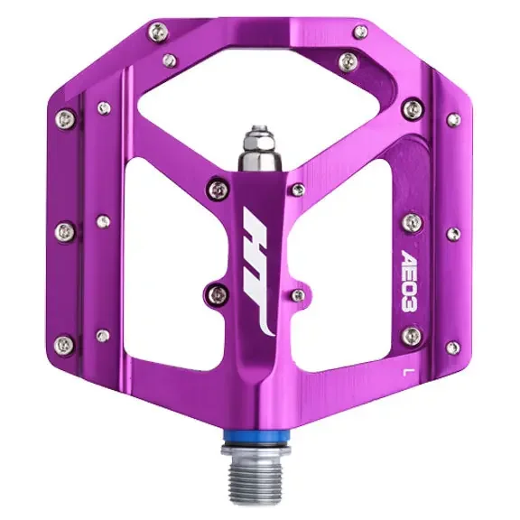 HT Pedals AE03 Evo+ Platform Pedals CrMo – Purple
