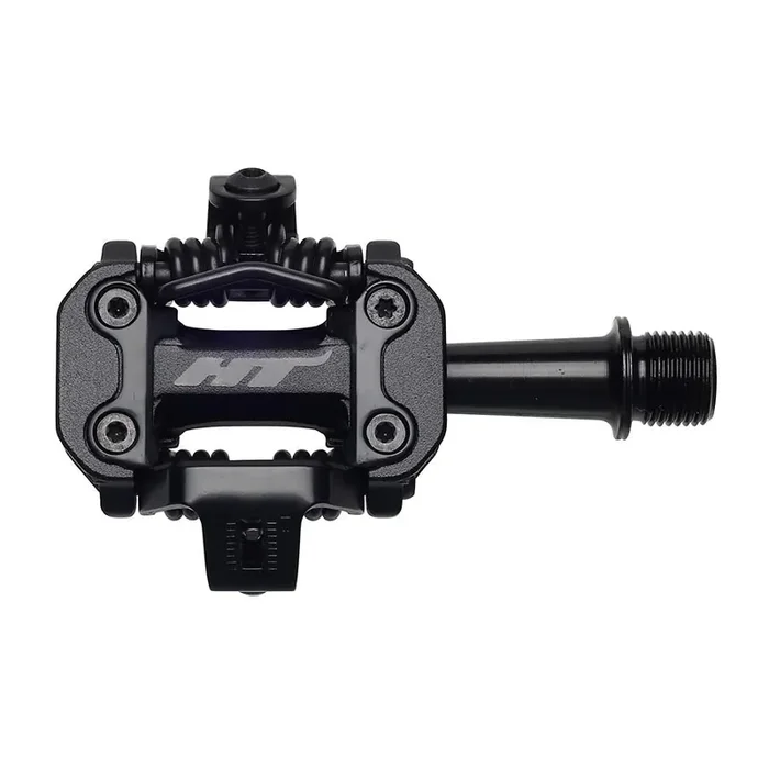 HT Pedals M2 Clipless Pedals CrMo – Stealth Black