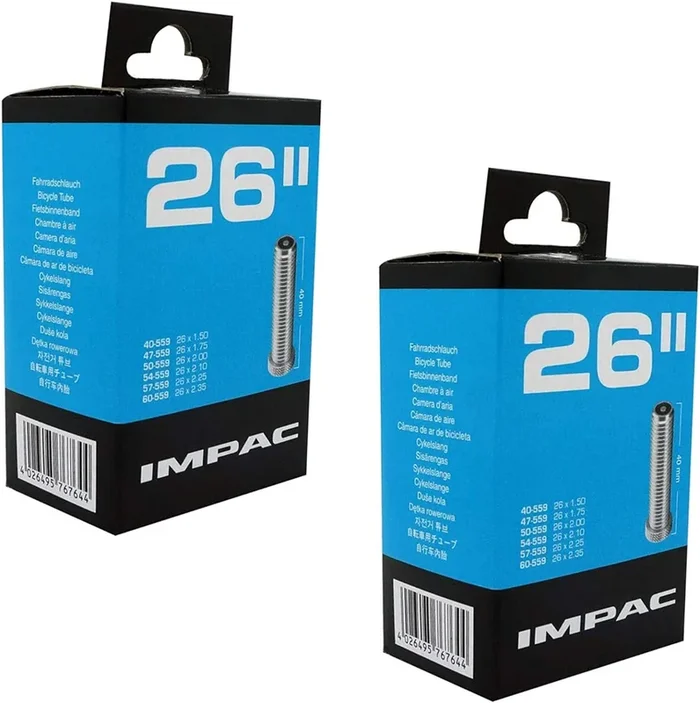 Impac 26inch Schrader Bicycle Tube