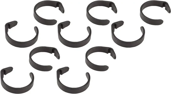 Jagwire Clip Ring for E-Bike Control Wires – 28.0-31.8mm Black Bag/10