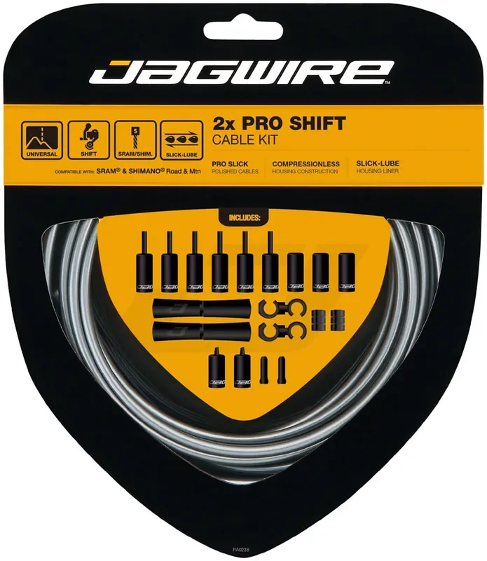 Jagwire Pro Shift Kit Road/Mountain SRAM/Shimano Ice Gray