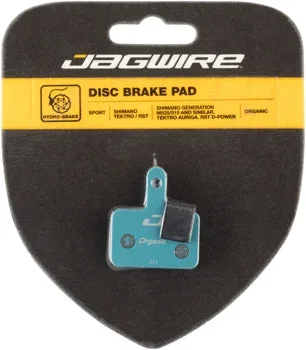 Jagwire Sport Organic Disc Brake Pads – For Shimano Acera M3050, Alivio M4050, and Deore M515/M515-LA/M525/T615