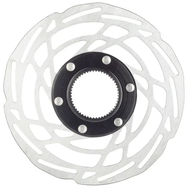 Jagwire Sport SR1 Disc Brake Rotor – 180mm, Center Lock, Silver