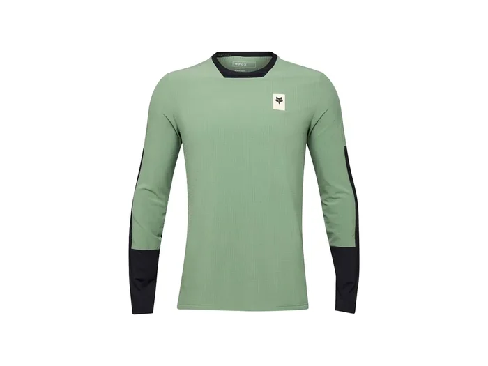 Jersey Fox Racing 24 Defend Thermal Medium Green