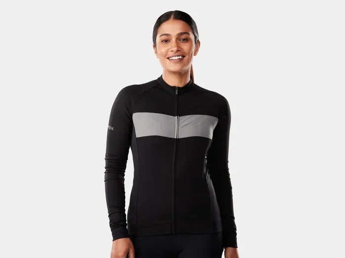 Jersey Trek Circuit LTD LS Women X-Small Black/Charcoal