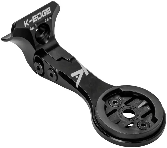 K-EDGE Garmin Gen 7 Madone/Emomda Computer Mount – Black Anodize