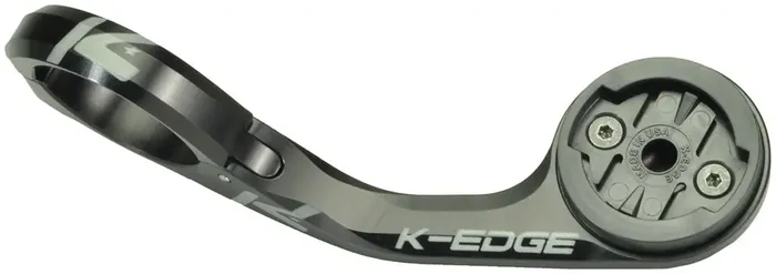 K-EDGE Garmin MAX XL Computer Mount – 35.0mm Black Anodize