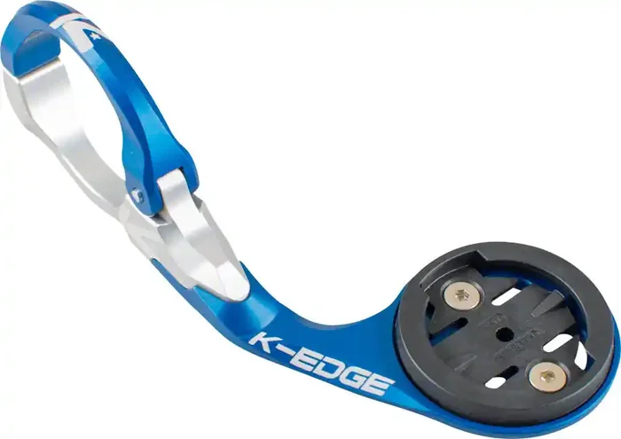 K-EDGE Garmin Race Handlebar Mount 31.8mm Blue/Silver