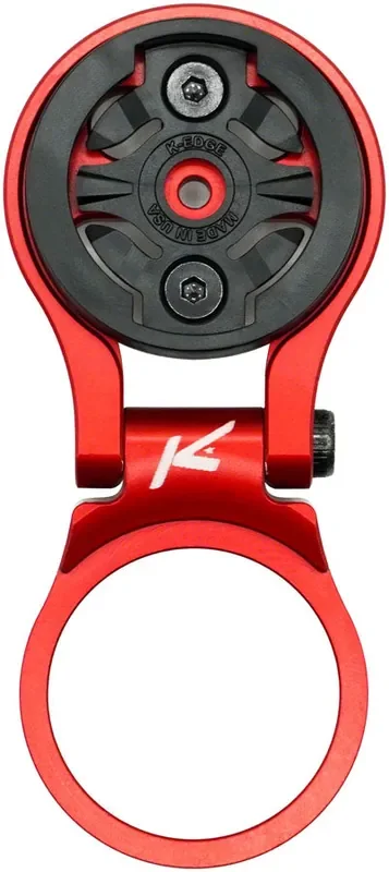K-Edge Garmin Race Stem Mount – Red