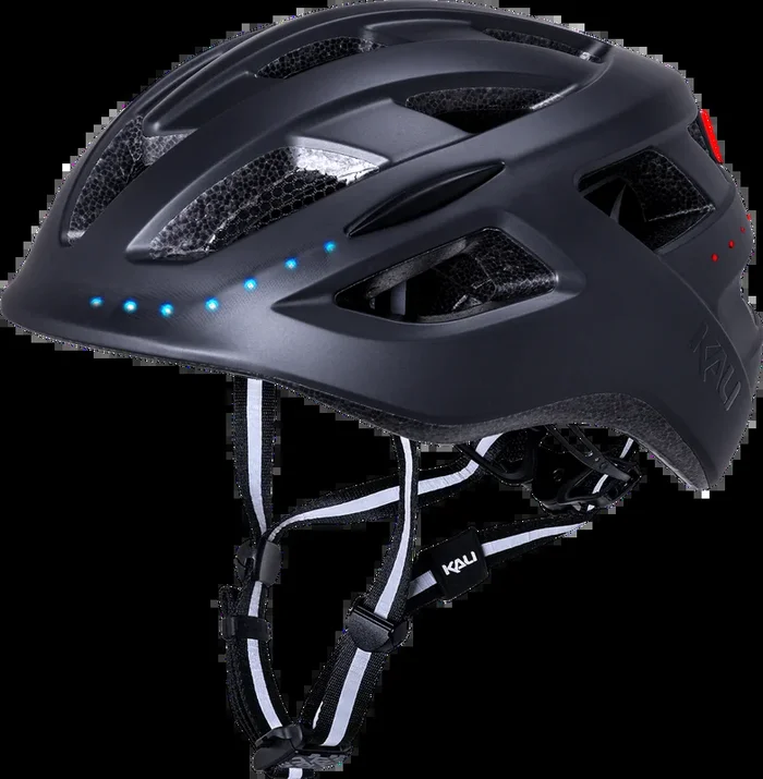 KALI Central Lit Helmet – Matte Black – L/XL 0250521217
