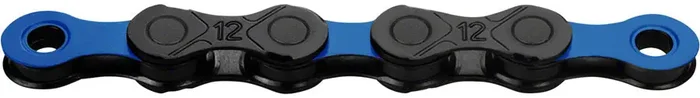 KMC DLC 12 Chain – 12-Speed 126 Links Black/Blue