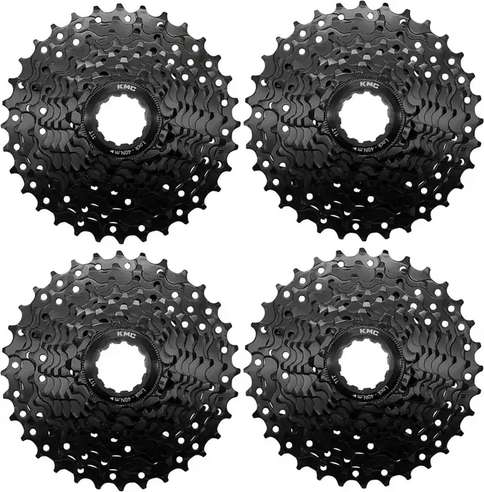 KMC REACT Cassette – 9-Speed 11-32t HG Driver Compatible Black 4 pk.