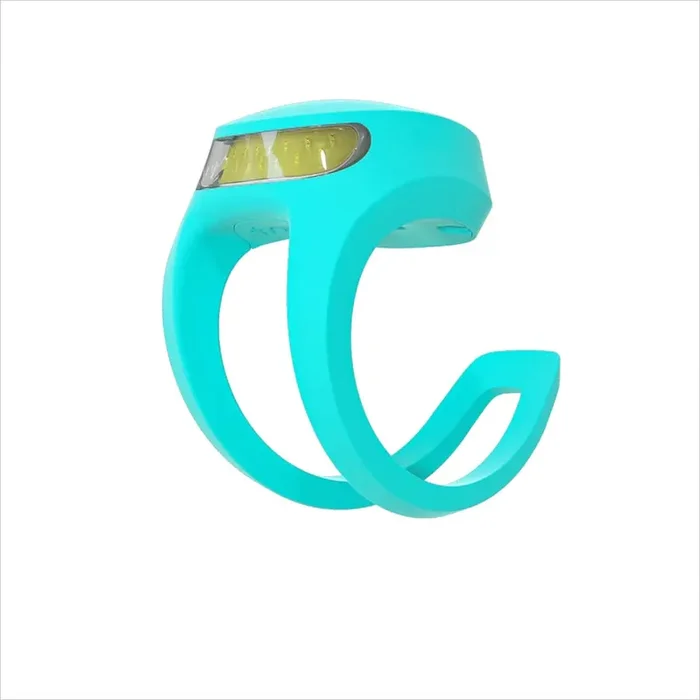 Knog Frog V3 Light Front Turquoise