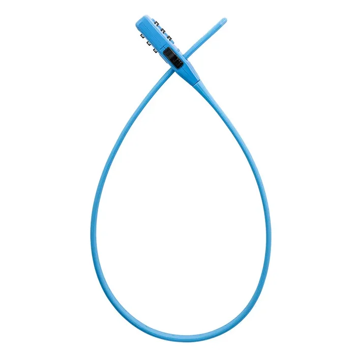Kryptonite Click Lock Combo Cable lock Combination 10mm 45cm 1.5‘ Blue
