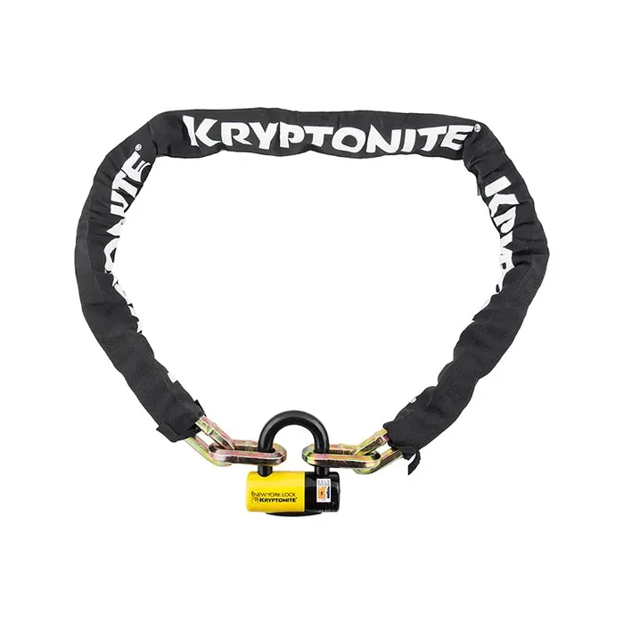 Kryptonite New York Fahgettaboudit Chain 1415 and Disc Lock 5 (150cm)
