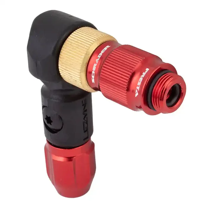 Lezyne ABS-1 Pro HP Pump Chuck Head Red