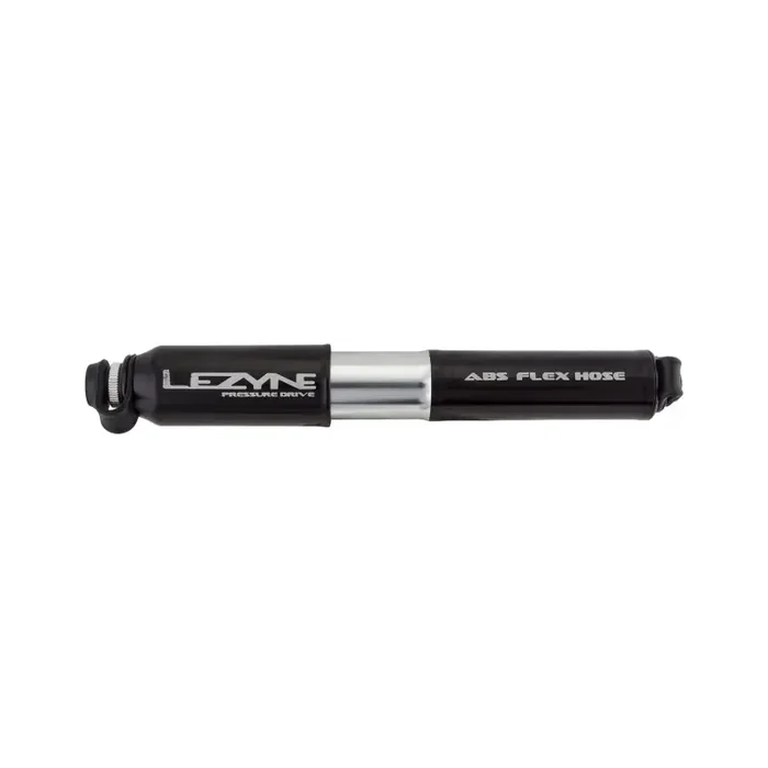 Lezyne ABS Pressure Drive Mini Frame Pump Small Black/Polished Silver