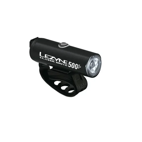 Lezyne Classic Drive 500+ Front Headlight, Satin Black