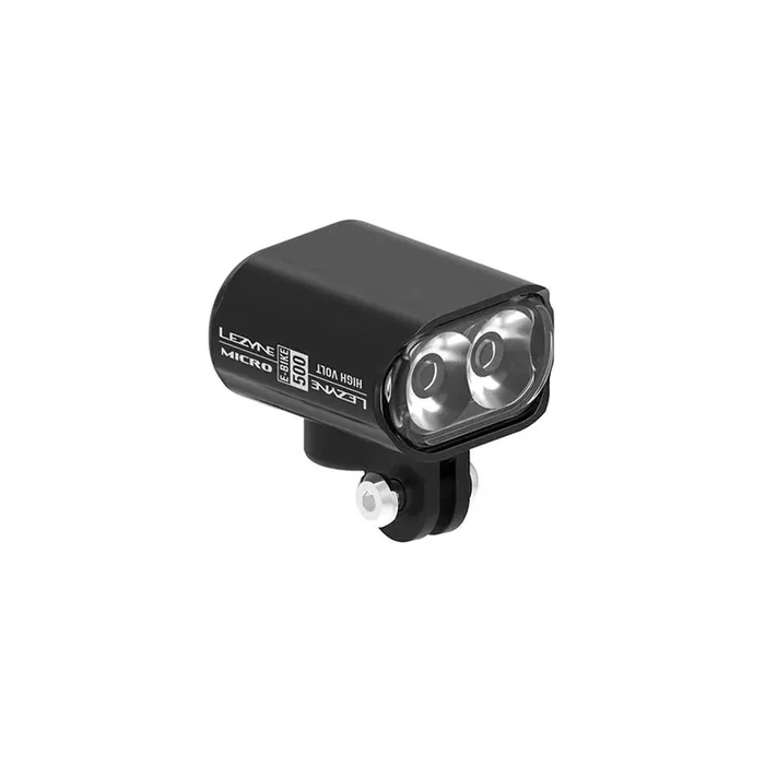 Lezyne E-Bike Micro Drive 500 High Volt Light Front Black