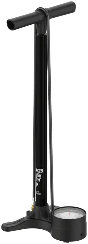 Lezyne Macro HV Floor Drive Pump – ABS Flat Black