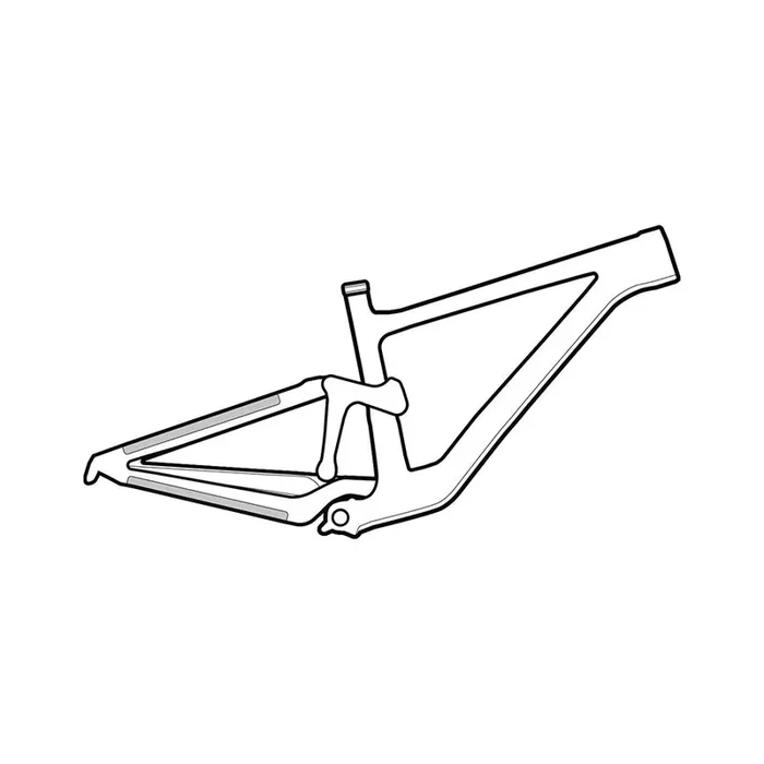 Lizard Skins Clear Protective Frame Wrap – Small