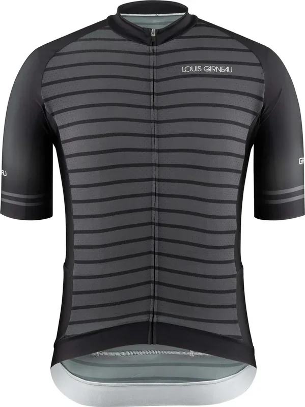 Louis Garneau Men’s Plume Bike Jersey – Black