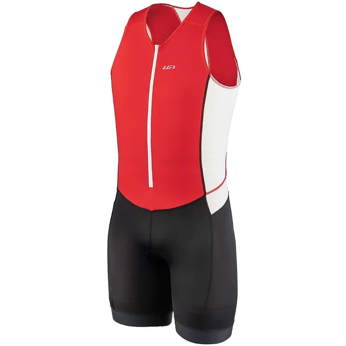 Louis Garneau Men’s Sprint Tri Suit – Barbados Cherry
