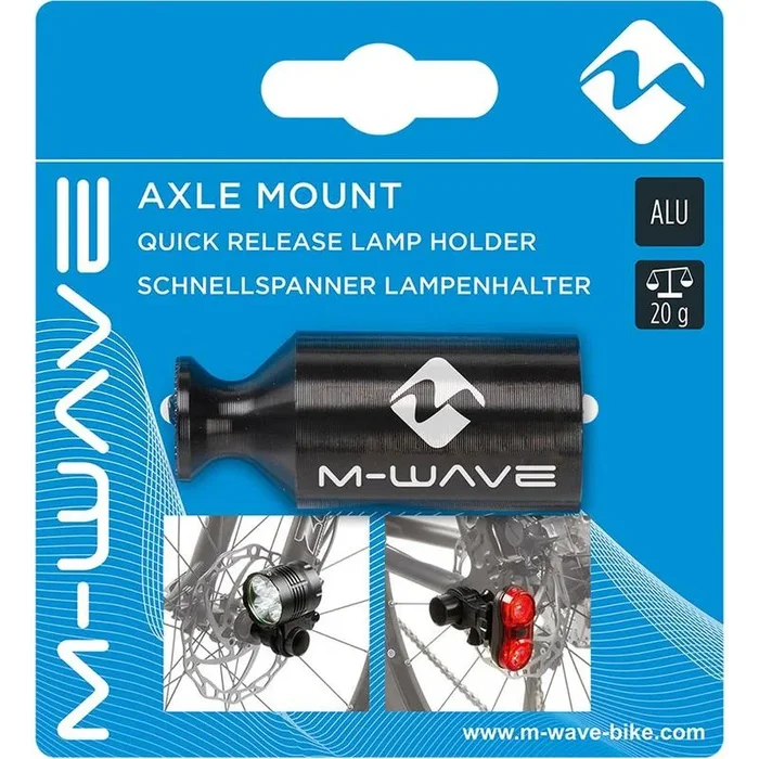 M-Wave, Axle Mount, Axle mount lamp bracket