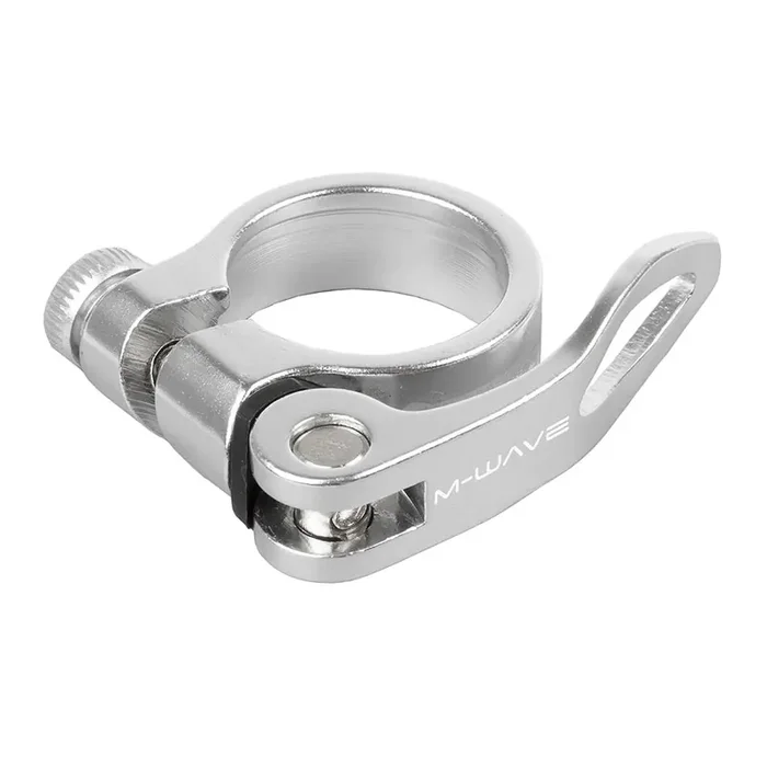 M-Wave Clampy QR Seat Clamp Silver 31.8mm