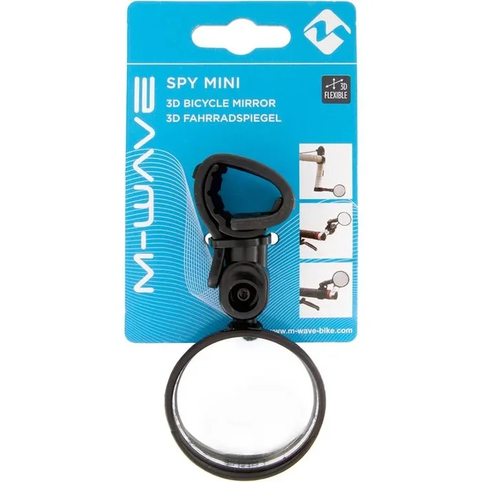 M-Wave, Spy Mini Short, Mirror, Mount: Handlebar