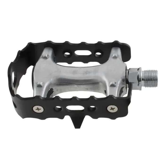 M-Wave Steady-A4 Pedals Body Aluminum Spindle Cr-Mo 9/16 Black Pair