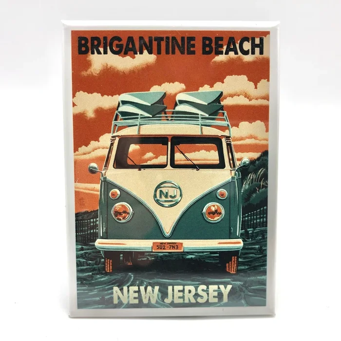 Magnet – Brigantine Beach – Surfer Van