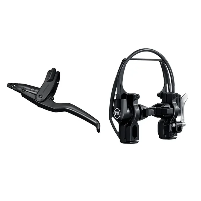 Magura HS11 Linear Pull Brake and Lever – Front or Rear 4-Finger Lever Black