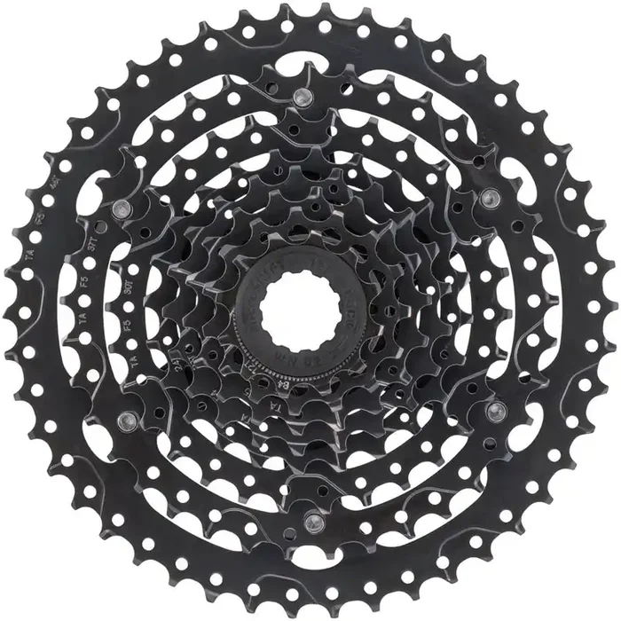 microSHIFT Acolyte Cassette – 8 Speed 12-46t Black ED Coated