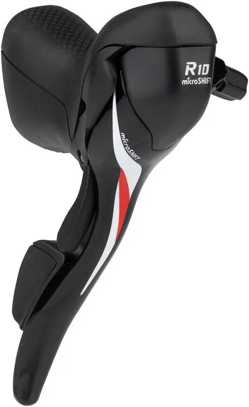 microSHIFT R10 Right Drop Bar Shift Lever – 10-Speed Shimano Compatible BLK
