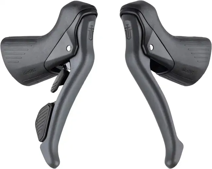 microSHIFT Sword Drop Bar Shifter/Brake Lever Set – 1x 10-Speed Sword Compatible Gray