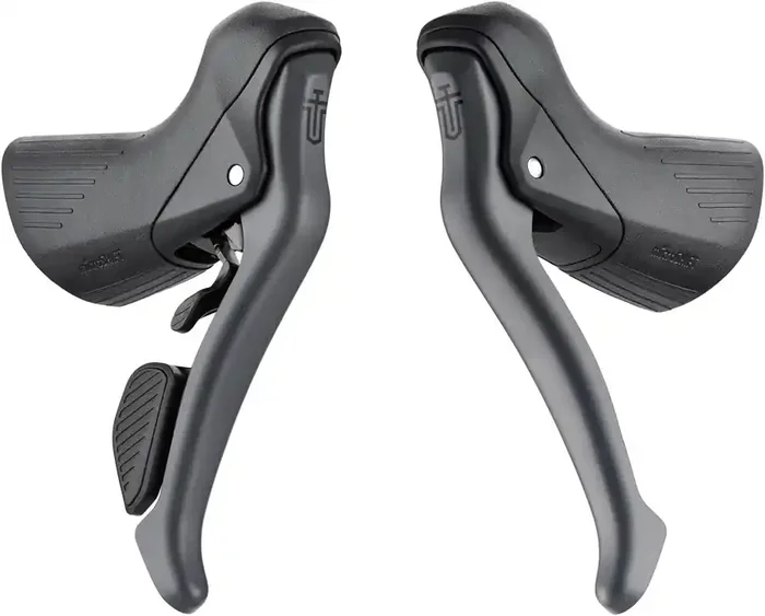 microSHIFT Sword Drop Bar Shifter/Brake Lever Set – 1x 10-Speed Sword Compatible Gray Version B