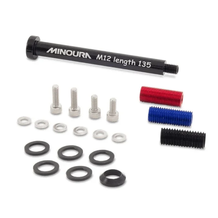 Minoura 12mm Front Thru Axle Rack Mount Adaptor